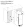 Винный шкаф Dunavox DX-70.258SS